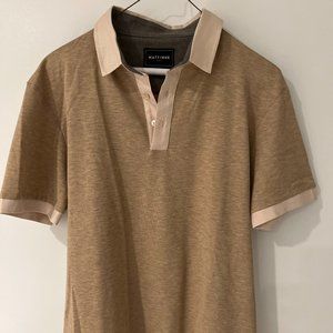 Wattinne Paris men’s short sleeve polo. Medium